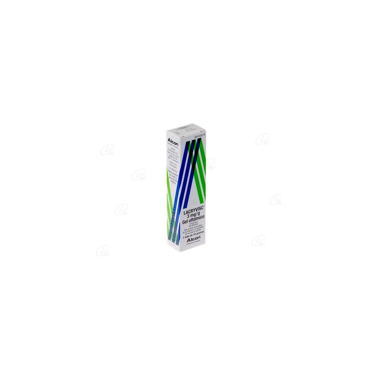 LACRYVISC 3 mg/g GEL OFTALMICO, 1 tubo de 10 g