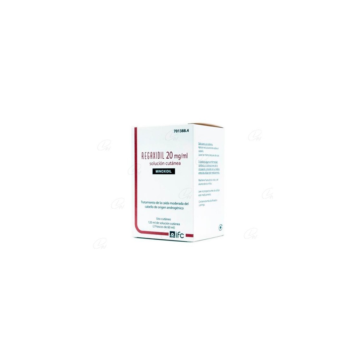 REGAXIDIL 20 mg/ml SOLUCION CUTANEA, 120 ml (2...