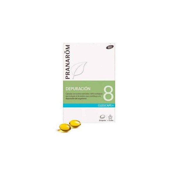 pranarom oleocaps 8 depuracion 30 capsulas
