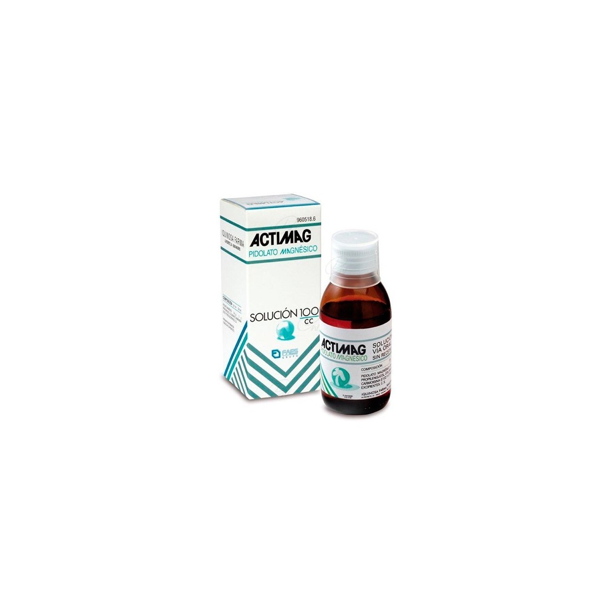 ACTIMAG SOLUCION, 1 frasco de 100 ml