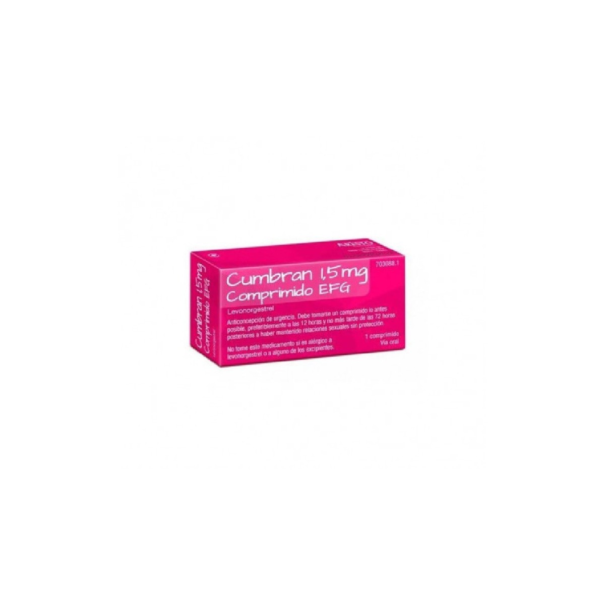 CUMBRAN EFG 1.5 MG 1 COMPRIMIDO