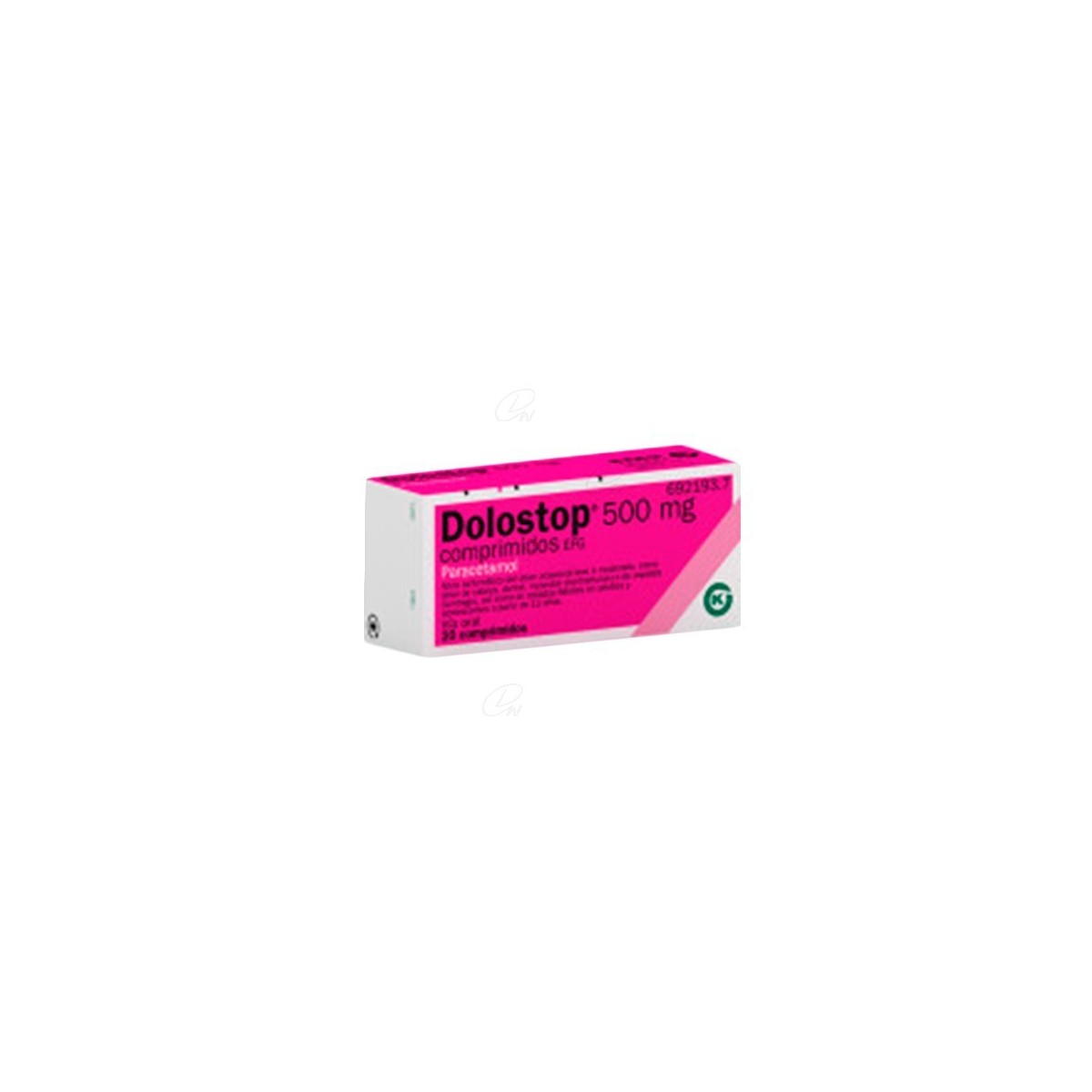 DOLOSTOP 500 MG COMPRIMIDOS, 20 comprimidos